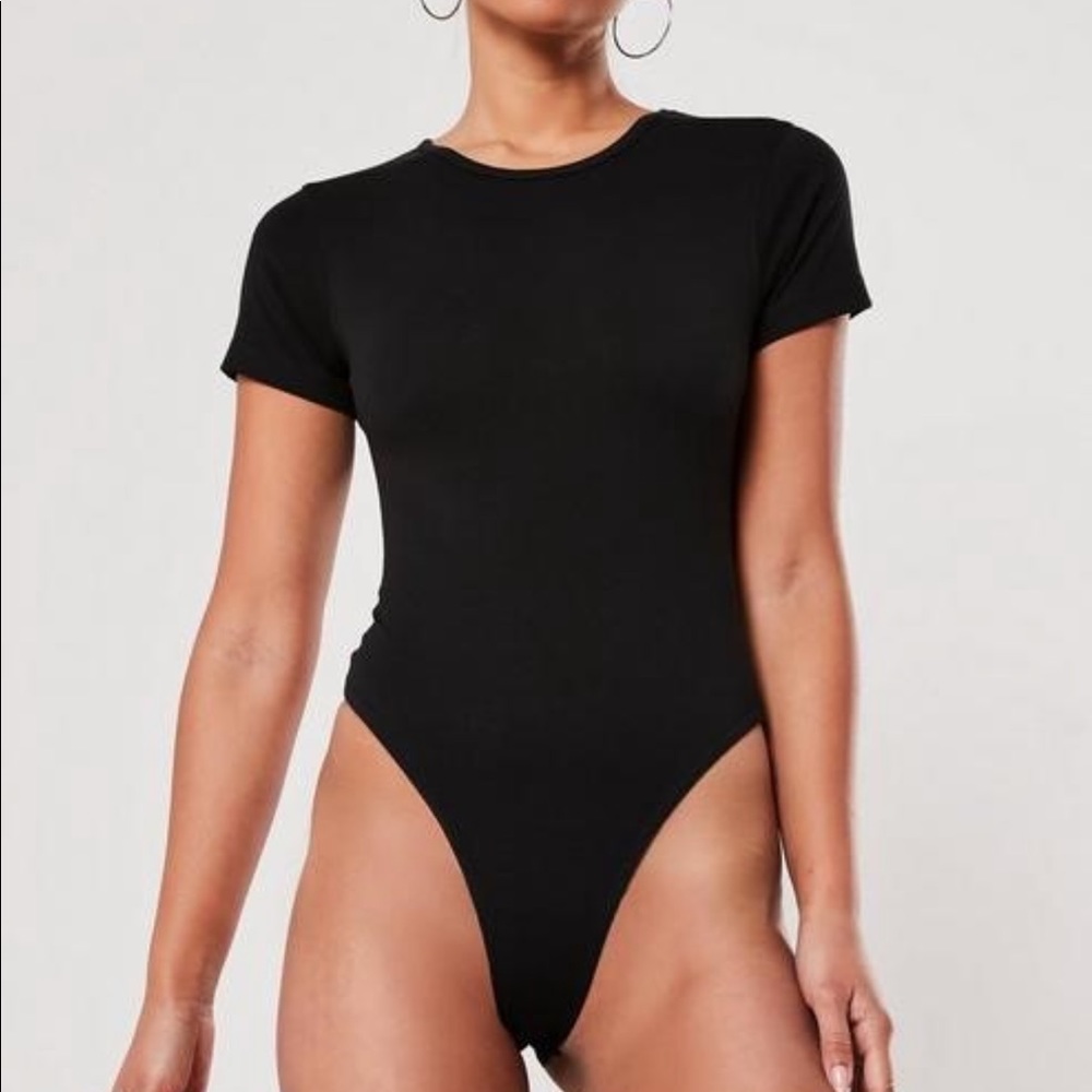 Black tshirt bodysuit